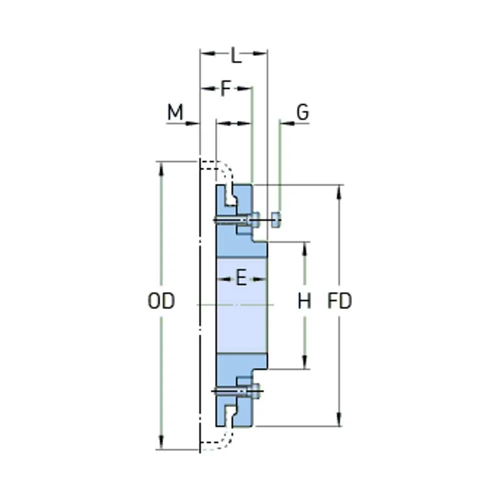 Полумуфта SKF