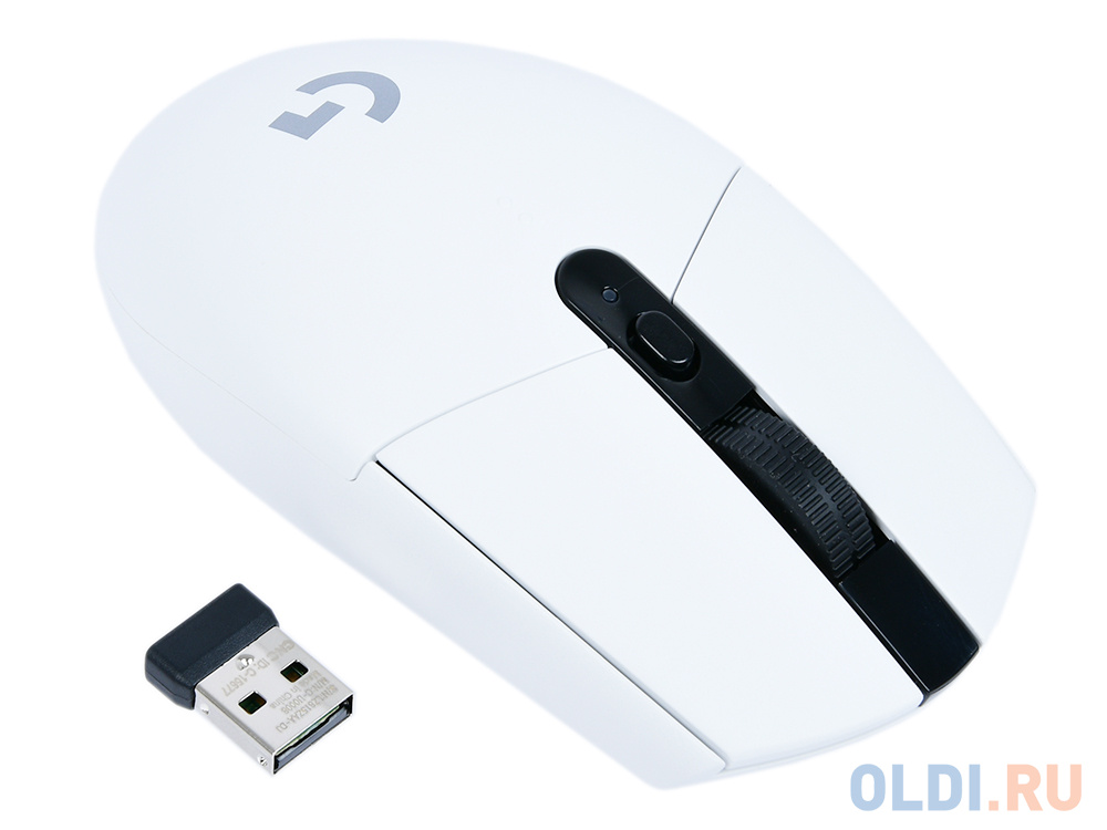 Мышь (910-005291) Logitech G305 Wireless Gaming Mouse LIGHTSPEED 12000dpi White в Москвe