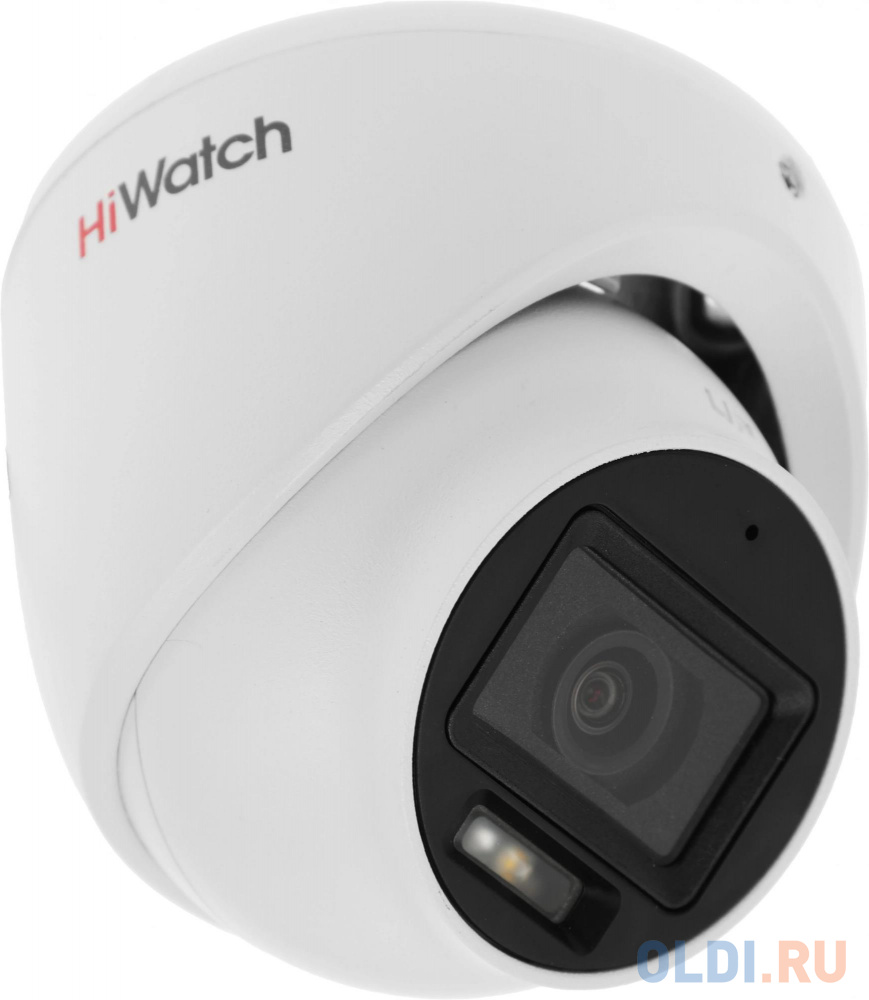 Камера видеонаблюдения аналоговая HiWatch DS-T203A(B) (2.8mm) 2.8-2.8мм HD-TVI цв. корп.:белый