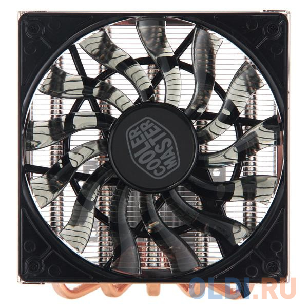 Кулер Cooler Master CPU Cooler GeminII M5 LED, 500 - 1600 RPM, 130W, Low profile, Full Socket Support / RR-T520-16PK / в Москвe