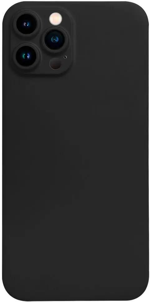 Чехол-накладка Gresso Smart Slim 360 для смартфона Apple iPhone 13 Pro Max, поликарбонат/стекло , черный (GR17SMT495)