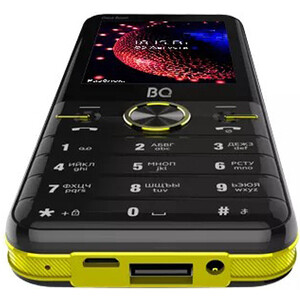 Мобильный телефон BQ 2842 Disco Boom Black+Yellow