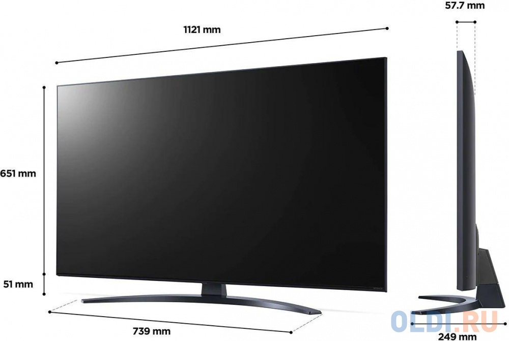 Телевизор LG 50NANO766QA.ARUB 50" 4K Ultra HD