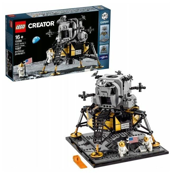 Конструктор LEGO Creator Expert "Лунный модуль корабля «Апполон 11» НАСА" 10266
