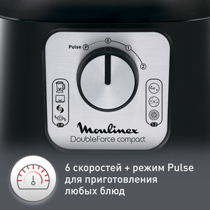 Кухонная машина Moulinex Double Force FP546811 в Москвe