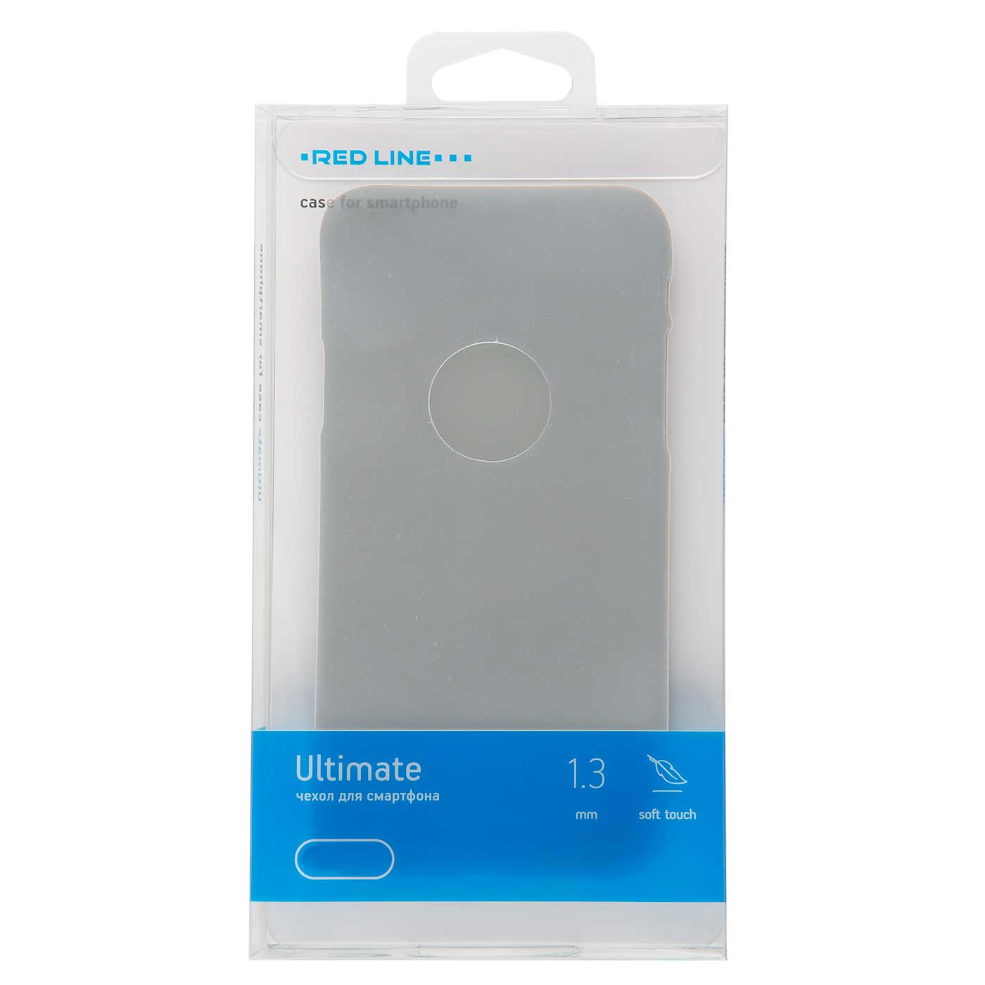 Чехол защитный Red Line Ultimate для iPhone 11 Pro Max (6.5"), серый полупрозрачный УТ000022211