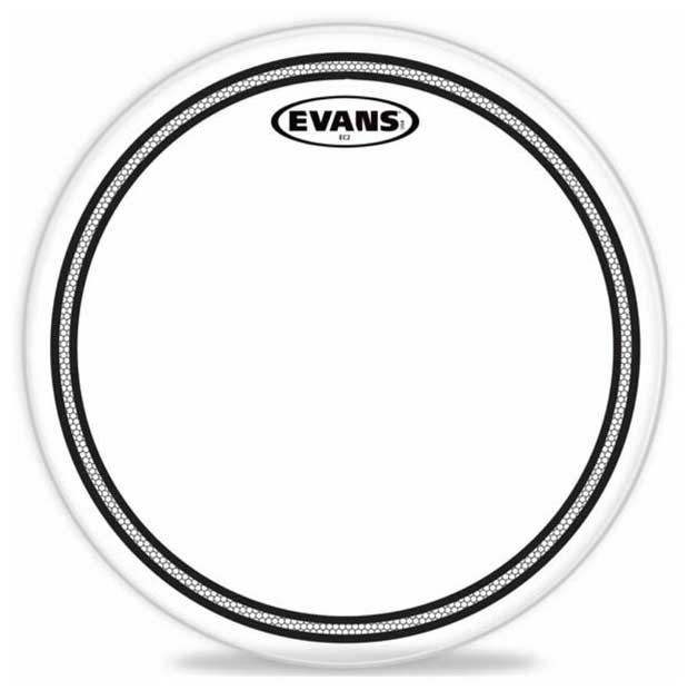 Пластик для малого, том и тимбалес барабана Evans TT12EC2S EC2 Clear 12"
