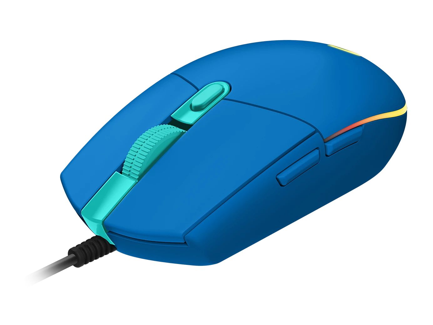 Мышь Logitech G203 LIGHTSYNC Corded Gaming Mouse USB Blue 910-005798 в Москвe