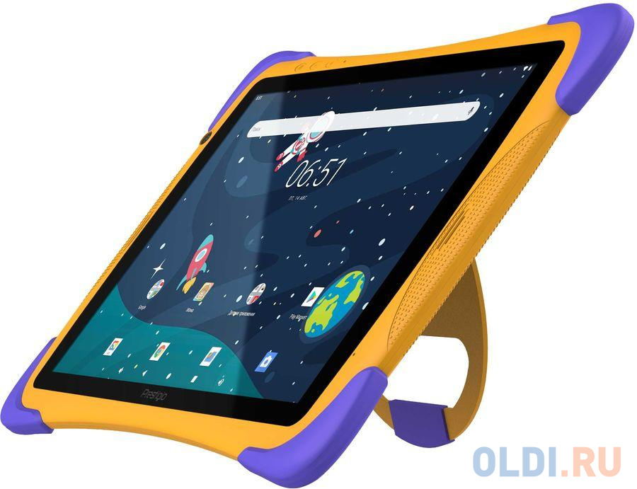 Планшет Prestigio SmartKids UP 10.1" 16Gb Violet Yellow Wi-Fi Bluetooth Android PMT3104_WI_D_RU_ORC