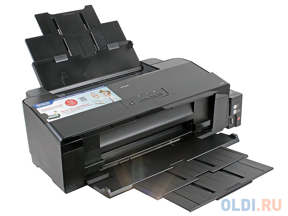 Принтер EPSON L1800 (Фабрика Печати, 15ppm, 5760x1440dpi, струйный, A3, USB 2.0)