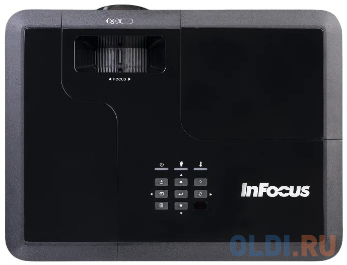 Проектор INFOCUS IN138HDST DLP, 4000 ANSI Lm,Full HD(1920x1080), 28500:1, 0.499:1, 3.5mm in, Composite video, VGA,HDMI 1.4ax3 (поддержка 3D), USB-A (S