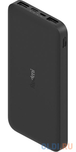 Аккумулятор внешний Xiaomi 10000mAh Redmi Power Bank (Black)