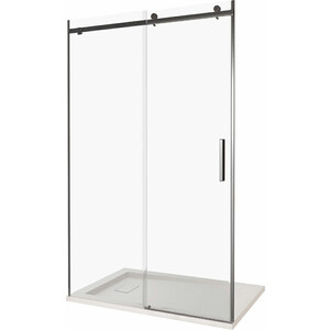 Душевая дверь Good Door Galaxy WTW 150х195 прозрачная, черный (WTW-150-C-B)