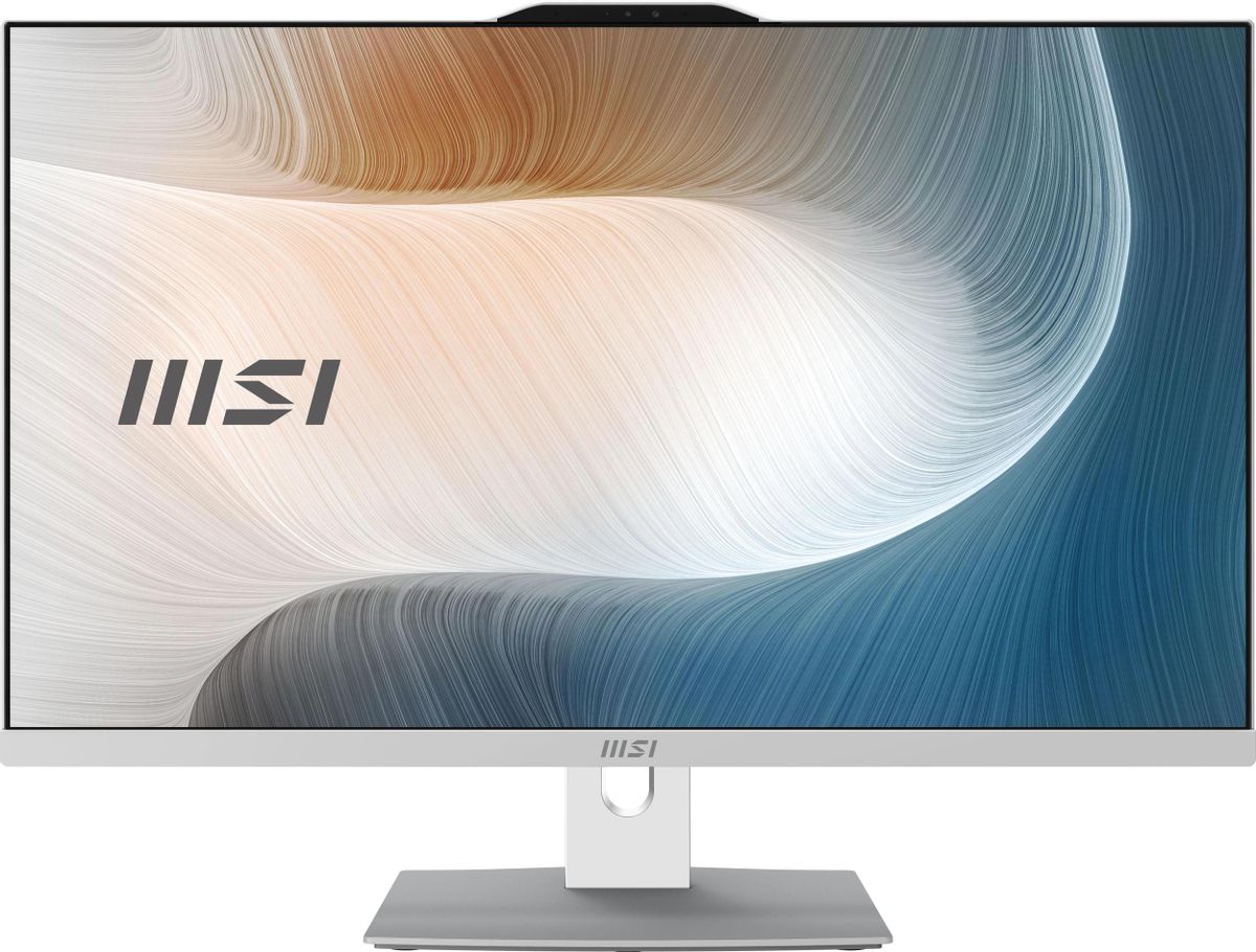 Моноблок MSI Modern AM272P 12M 27" 1920x1080, Intel Core i5-120U 1.4 ГГц, 16Gb RAM, 512Gb SSD, WiFi, BT, Cam, без ОС, белый, клавиатура, мышь (9S6-AF8232-675)