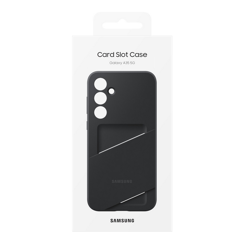 Чехол для Samsung Galaxy A35 Card Slot Black EF-OA356TBEGRU в Москвe