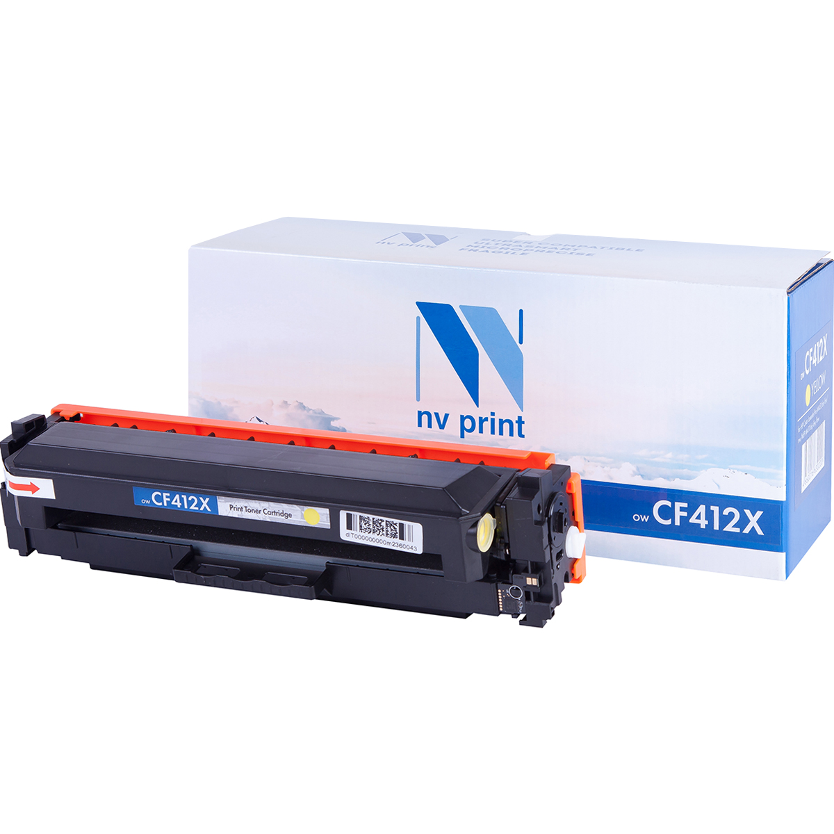 Картридж лазерный NV Print NV-CF412XY (410X/CF412X), желтый, 5000 страниц, совместимый, для LJC Pro M377dw/M452nw/M452dn/M477fdn/M477fdw/M477fnw