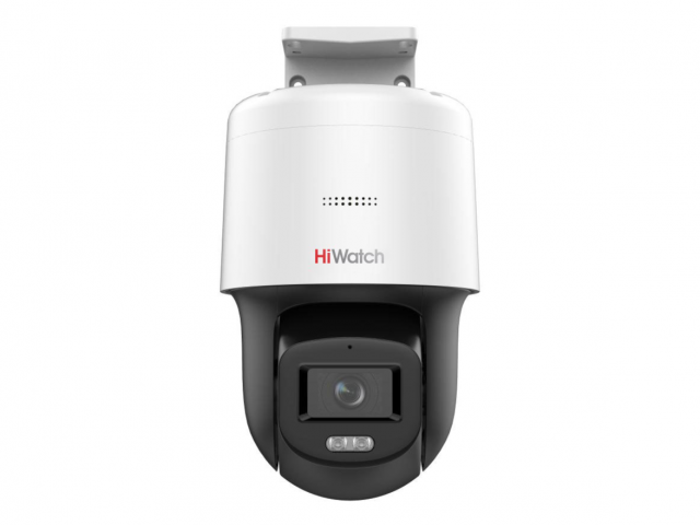 IP-камера HiWatch Pro PT-N2400L-DE 2.8 мм, уличная, купольная, поворотная, 4Мпикс, CMOS, до 2560x1440, до 30 кадров/с, LED подсветка 30м, POE, -30 °C/+40 °C, белый/черный (PT-N2400L-DE)