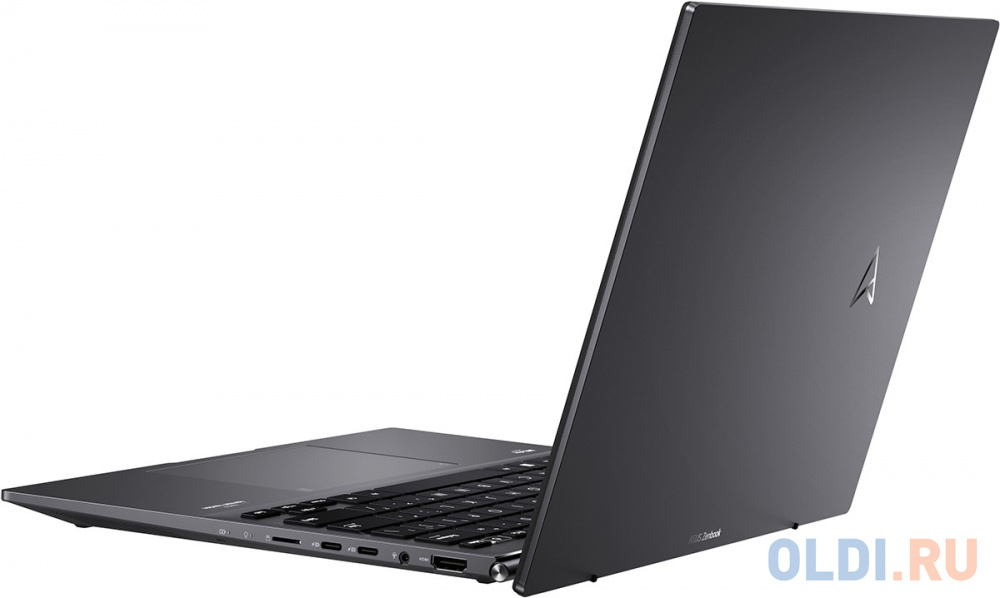 Ноутбук Asus Zenbook 14 UM3402YA-KP688 Ryzen 5 7530U 16Gb SSD512Gb AMD Radeon 14" IPS WQXGA (2560x1600) noOS black WiFi BT Cam Bag (90NB0W95-M016 в Москвe