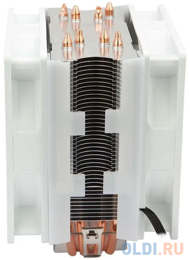 S120D-W Universal, TDP 135W, 2x120FAN, 4 heat pipe, WHITE, PWM, RTL{20} (874265)