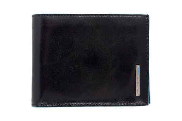 Кошелек мужской Piquadro Blue Square PU1240B2/N черный натур.кожа