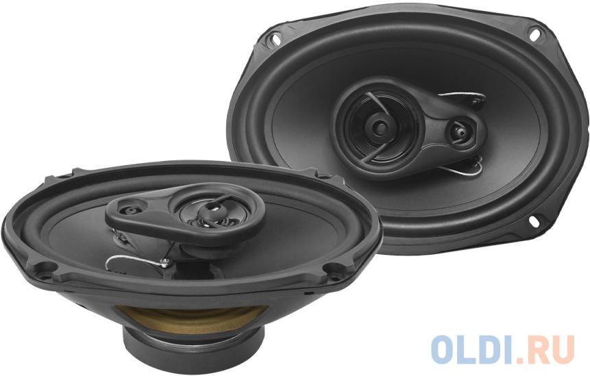 Колонки автомобильные Soundmax SM-CSL693 4Ом 15x23см (6x9дюйм) (ком.:2кол.) коаксиальные трехполосные