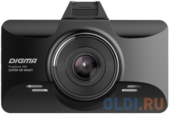 Видеорегистратор Digma FreeDrive 350 Super HD Night черный 3Mpix 2304x1296 1296p 170гр. MS8336 в Москвe