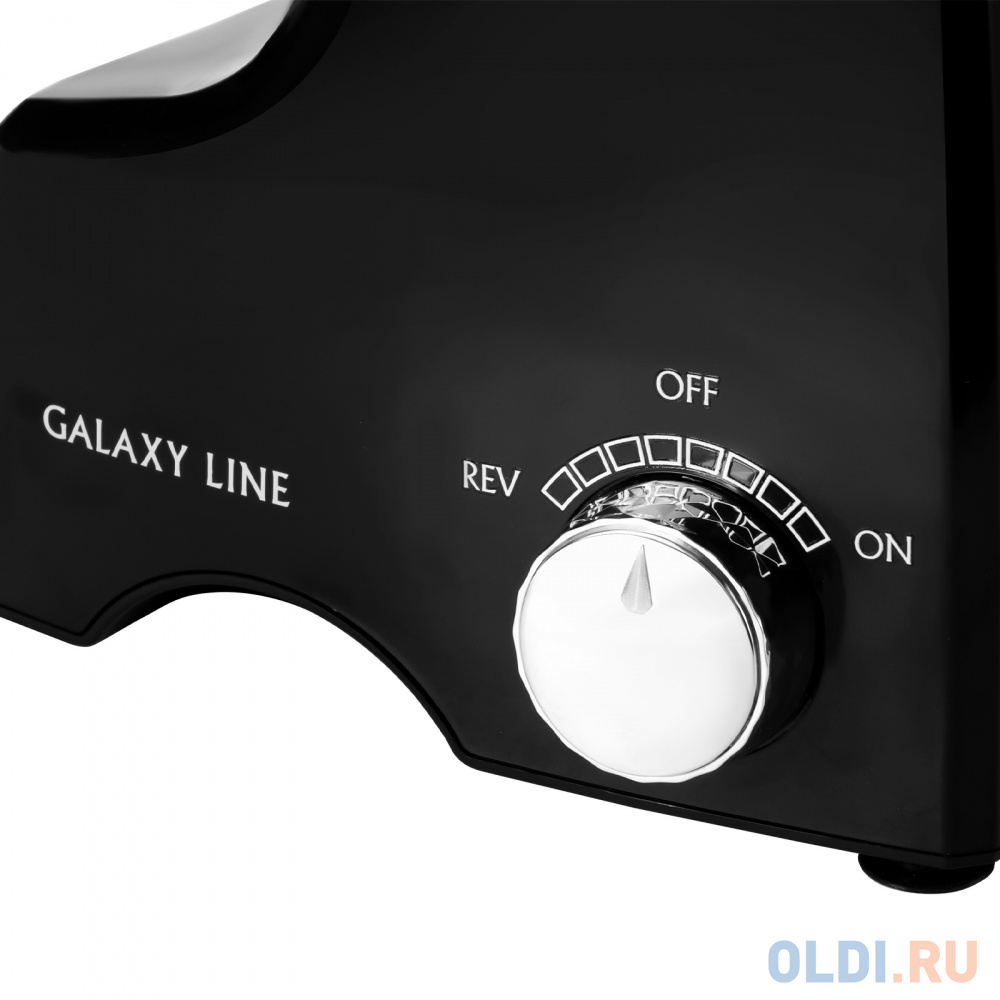 Мясорубка Galaxy Line GL 2415 1500Вт черный/серебристый