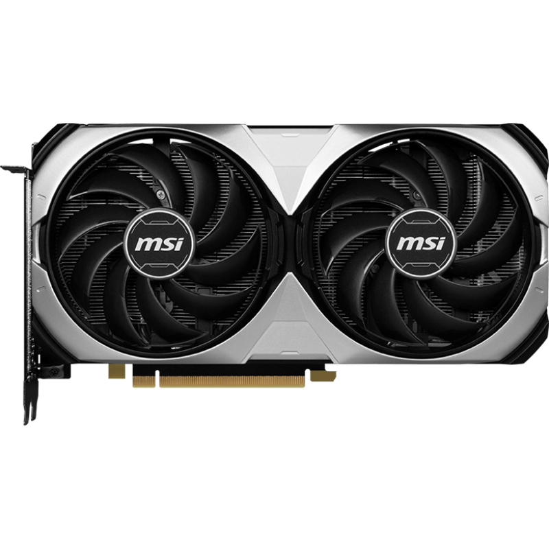 Видеокарта MSI NVIDIA GeForce RTX 4070Ti SUPER VENTUS 2X, 16Gb GDDR6X, 256 бит, PCI-E, HDMI, 3DP, Retail (RTX 4070 Ti SUPER 16G VENTUS 2X)