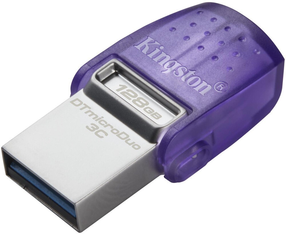 Флешка Kingston 128Gb DTDUO3CG3/128GB USB Type-C 3.2 Gen 1/USB 3.2 Gen 1 в Москвe