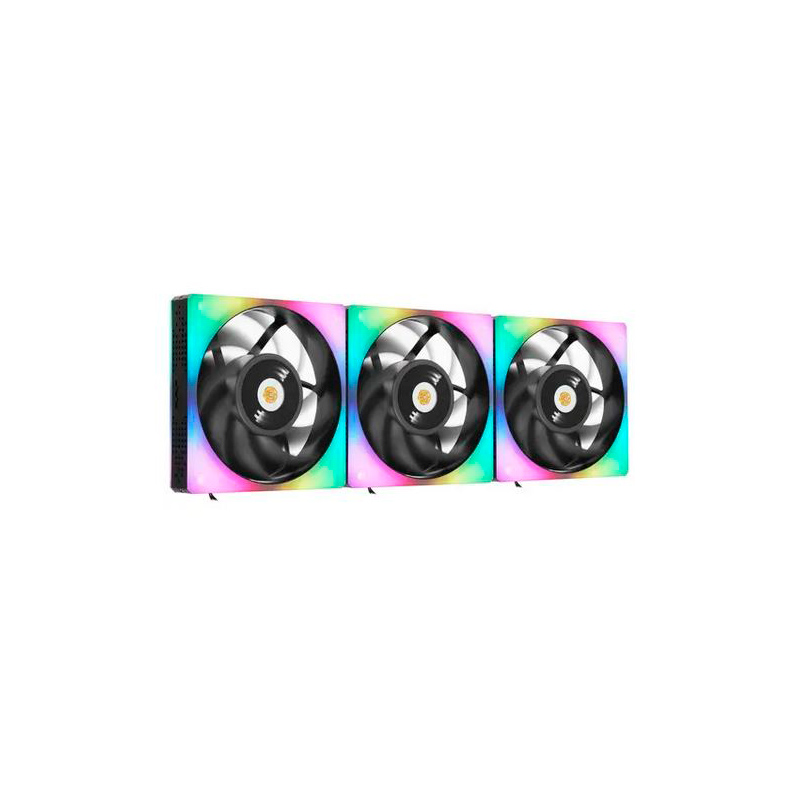 Вентилятор Thermaltake Fan Tt Toughfan 12 RGB Hydraulic Bearing Gen.2 (3 Pack) Black CL-F135-PL12SW-A в Москвe