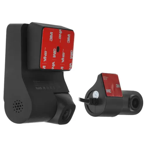 Видеорегистратор DDpai Z40 GPS Dual, 2 камеры, 2592x1944 30 к/с, 140°, G-сенсор, WiFi, microSD (microSDXC), черный (Z40 GPS Dual)