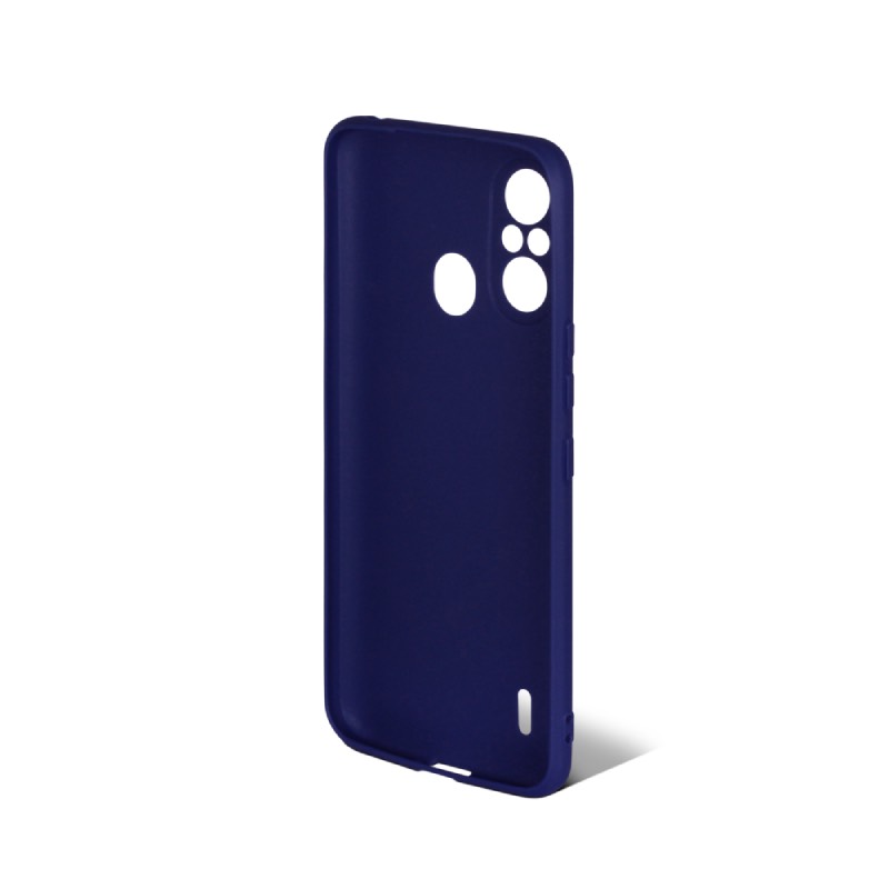 Чехол DF для Itel A49 Silicone Blue itCase-05