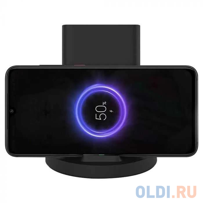 Беспроводное зар./устр. Xiaomi Mi 20W Wireless Charging Stand 2A универсальное черный (GDS4145GL)