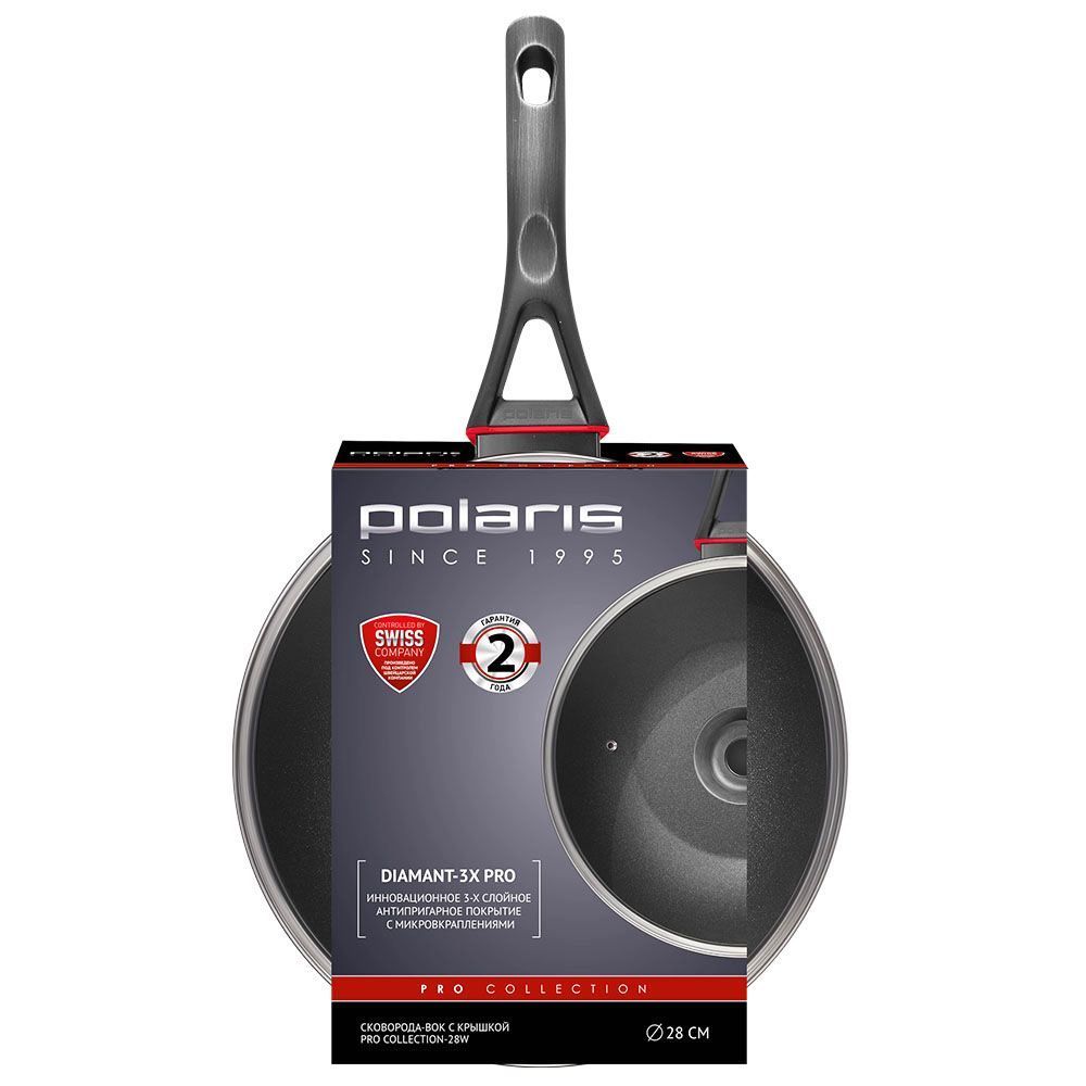 Cковорода-вок Polaris PRO collection-28W Ø28 см в Москвe