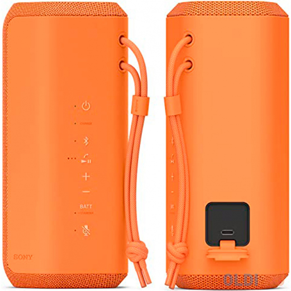 Колонка порт. Sony SRS-XE200 оранжевый 10W 1.0 BT (SRS-XE200 ORANGE)