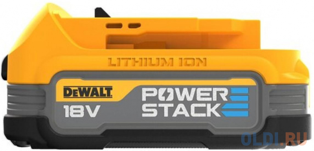 Аккумулятор DCBP034-XJ для DeWALT Li-ion Эта компактная батарея DEWALT 18 Volt POWERSTACK идеально подходит для использования с инструментами 18V.