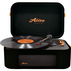 Виниловый проигрыватель Alive Audio STORIES Glam Noir c Bluetooth STR-06-GN