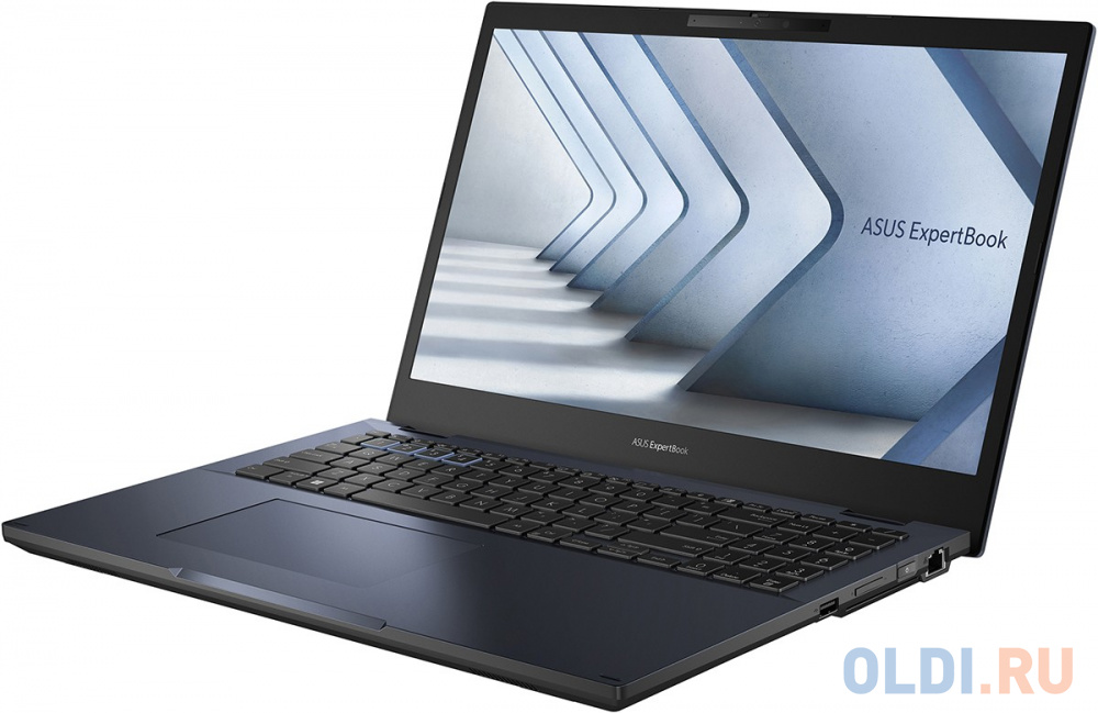 Ноутбук ASUS ExpertBook B2502CVA-BQ0183X 15.6"/FHD/WV/250N/60Hz/i7-1360P/16GB/SSD512GB/Intel Iris Xe/FingerPrint/Backlit/Win11Pro/Star Black