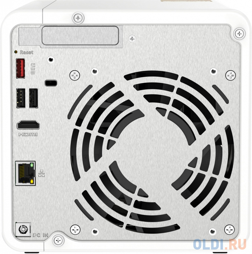 channel QNAP TS-462-2G NAS 4 HDD trays, 2 x M.2 NVMe PCIe Gen 3 x1, 2-core Intel Celeron N4505  2.9 GHz, 2 GB RAM (1 x 2GB) up to 16 GB (2 x 8GB), 1x2