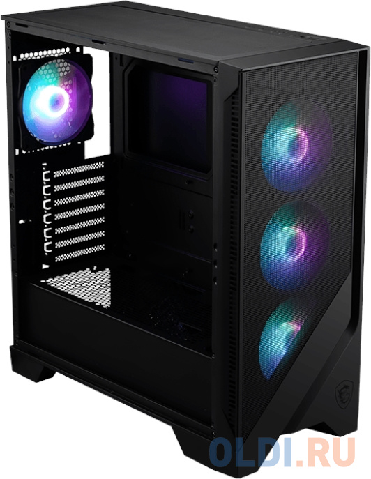 MAG FORGE 320R AirFlow Mid-Tower, ATX, 2xUSB 3.2, Audio I/O, 4x120mm ARGB Fan в Москвe