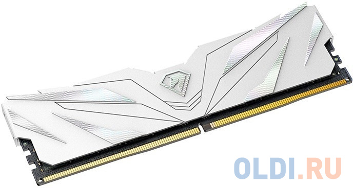 Память DDR 5 DIMM 16Gb (8Gbx2), 4800Mhz, Netac Shadow II NTSWD5P48DP-16W, CL40, White