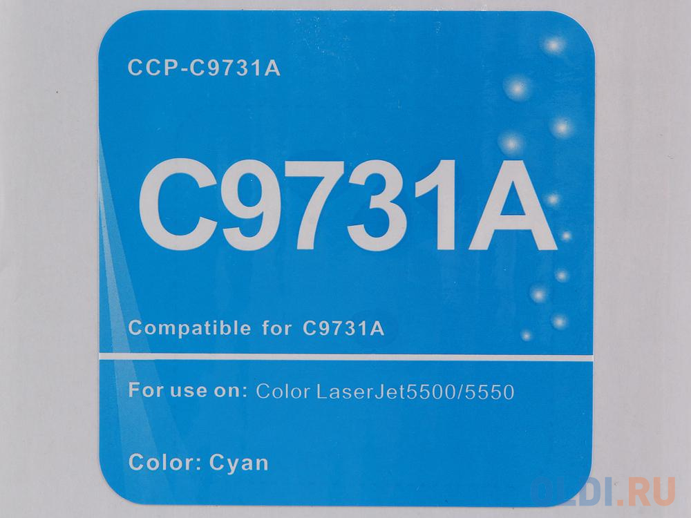 Картридж SuperFine C9731A C9731A C9731A 12000стр Голубой