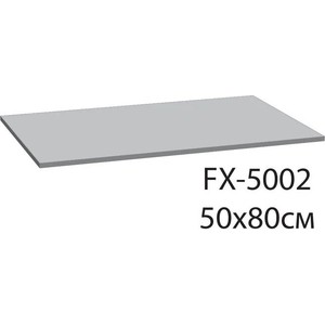 Коврик для ванной Fixsen серый, 50x80 см (FX-5002V) в Москвe