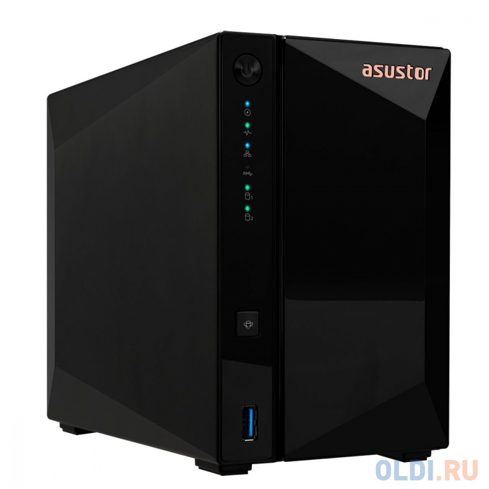 Сетевой накопитель  AS3302T V2/ASUSTOR/2/BAY/EU/2GD4