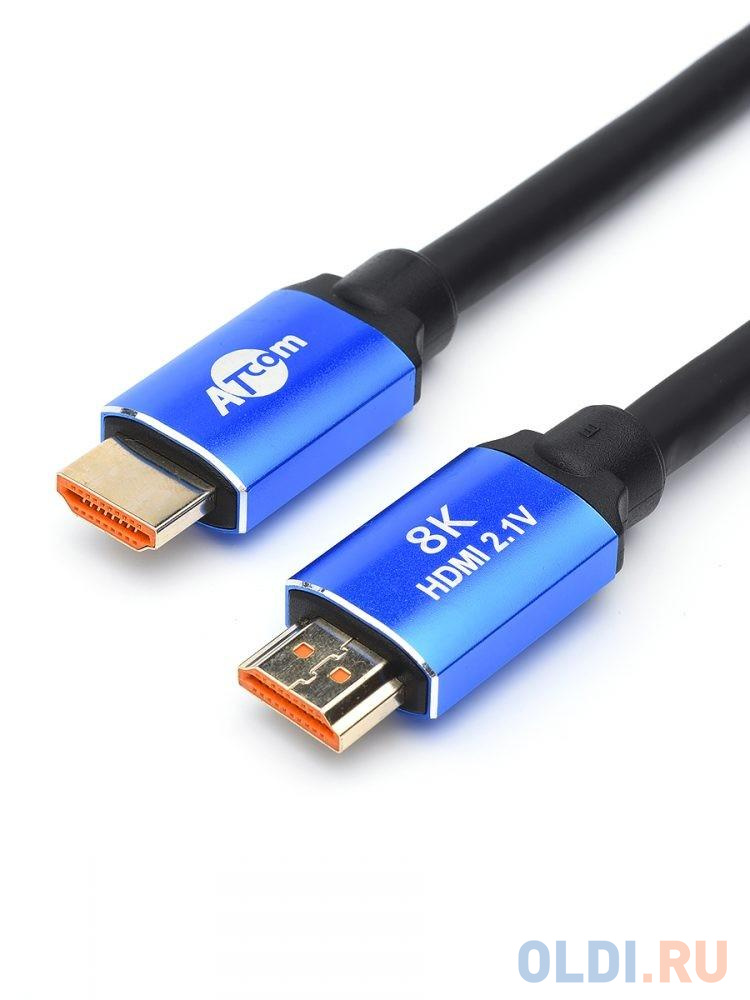 Кабель HDMI 5м Atcom AT8886 круглый черный в Москвe