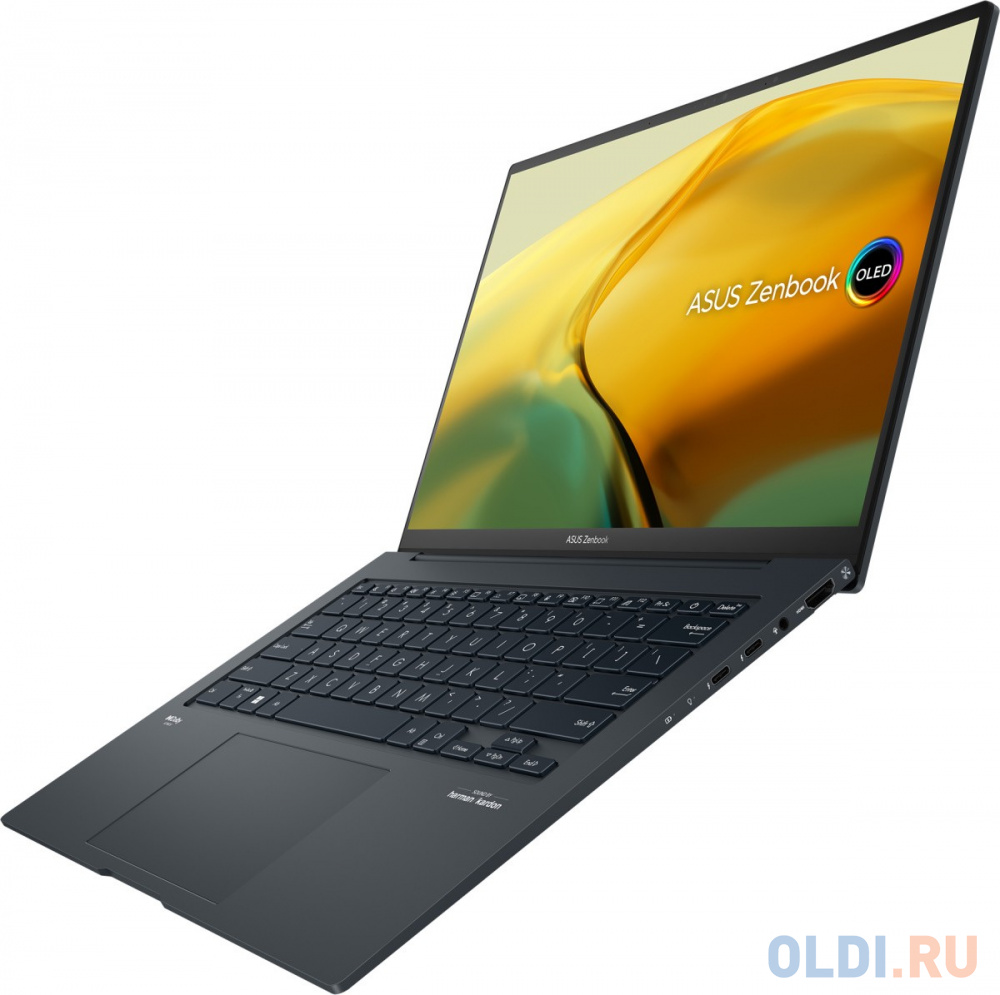 Ноутбук Asus Zenbook 14X OLED UX3404VA-M9287W Core i7 13700H 16Gb SSD1Tb Intel Iris Xe graphics 14.5" OLED 2.8K (2880x1800) Windows 11 Home grey