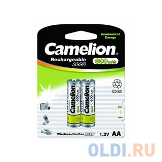 Аккумуляторы 600 mAh Camelion NC-AA600BP2 AA 2 шт