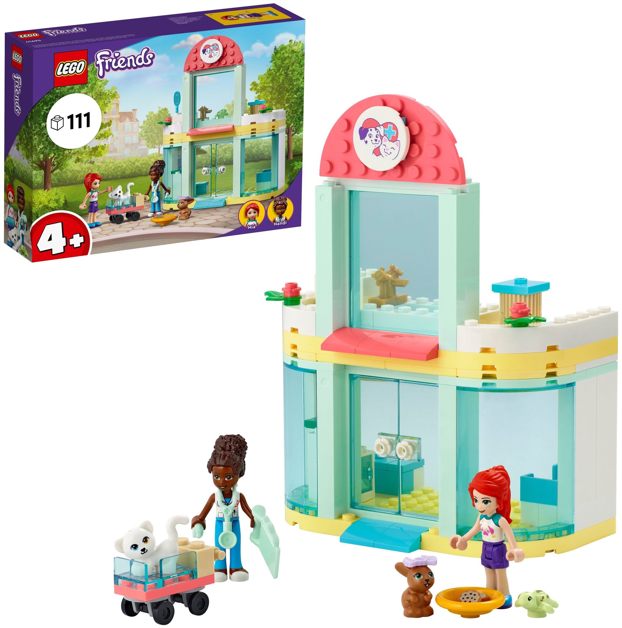 Конструктор LEGO Friends "Клиника для домашних животных" 41695 в Москвe