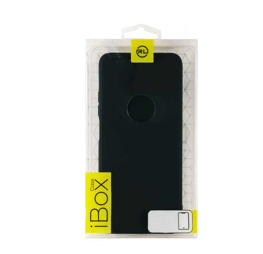 Накладка силикон iBox Case для Samsung Galaxy S23+, с защитой камеры и подложкой, черный