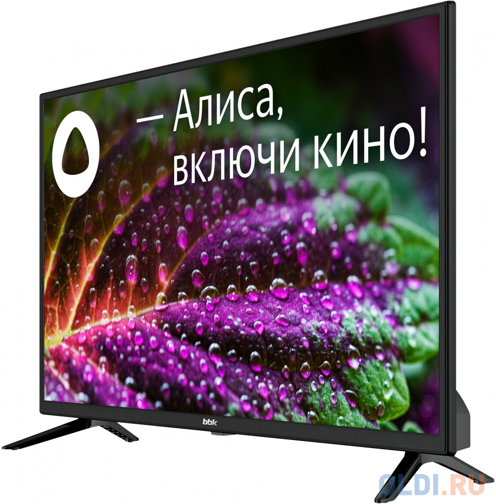 Телевизор LED BBK 31.5" 32LEX-7212/TS2C Яндекс.ТВ черный HD 60Hz DVB-T2 DVB-C DVB-S2 USB WiFi Smart TV в Москвe